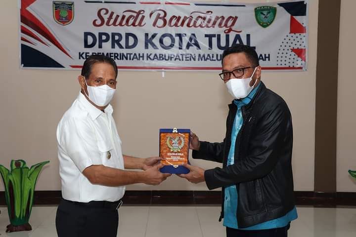 DPRD Kota Tual Studi Banding Pembanguan di Kabupaten Malteng