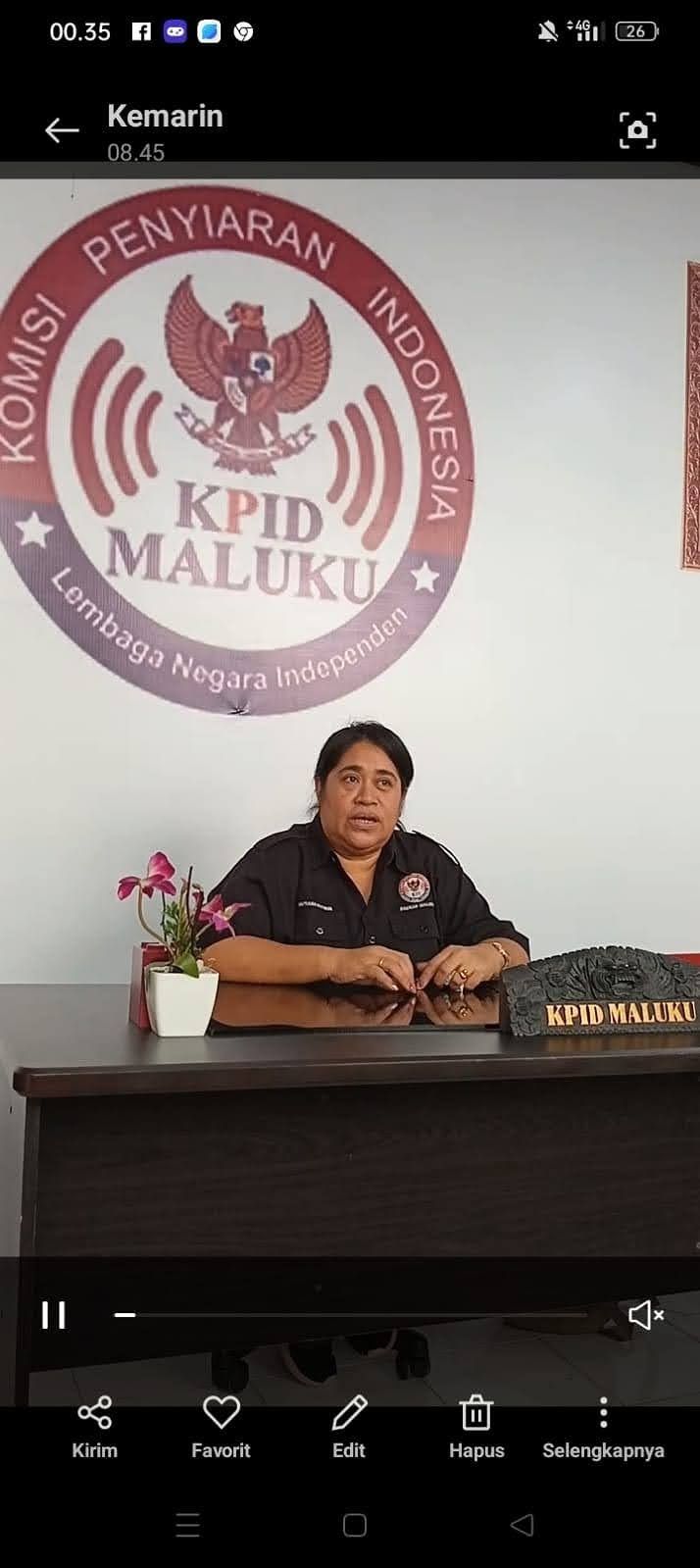 KPID Maluku, Pantau Siaran Digitalisasi 