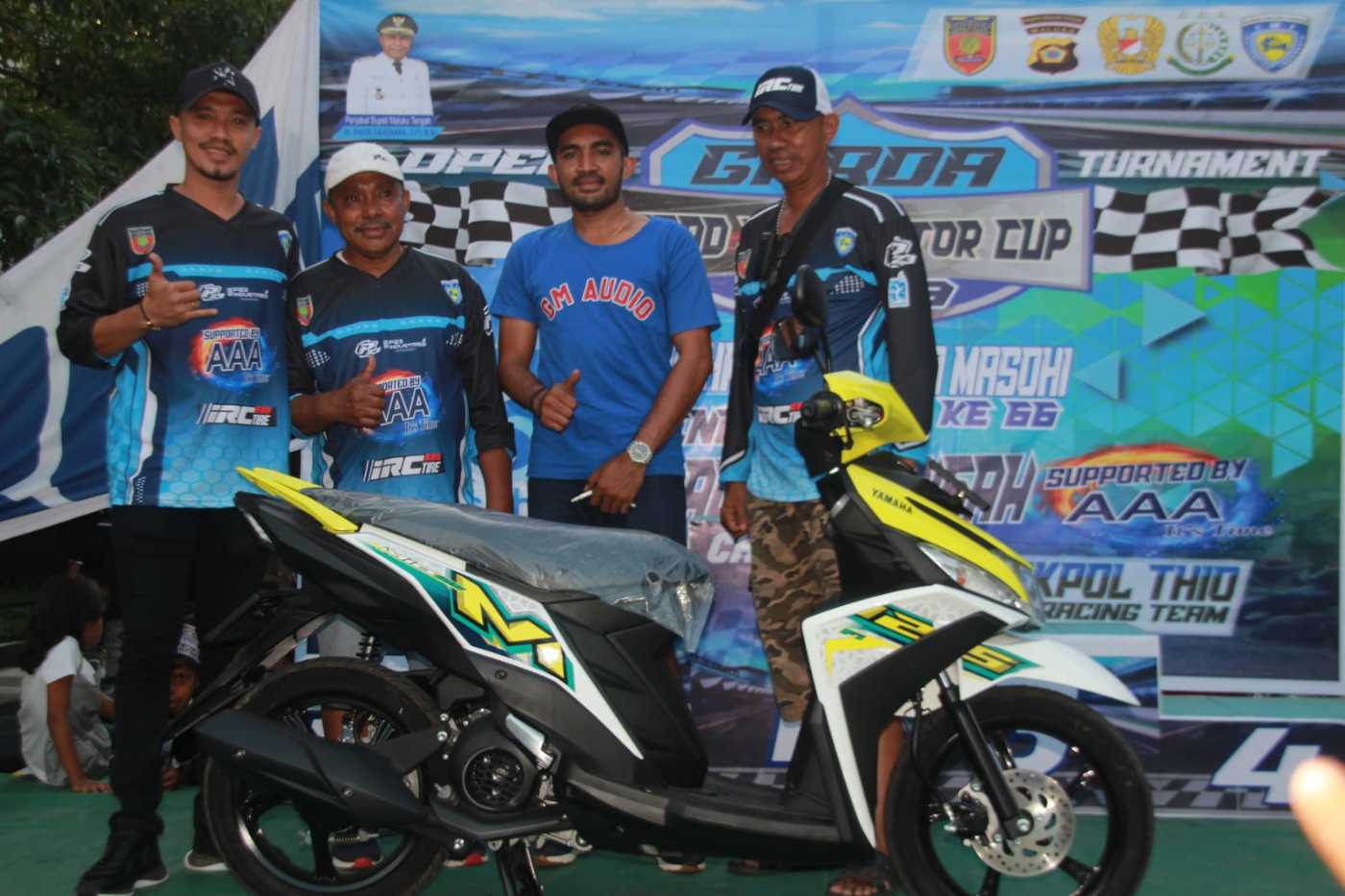Helmy Keka Sabet Juara Umum Open,  Garda Tournament Road Race Masohi