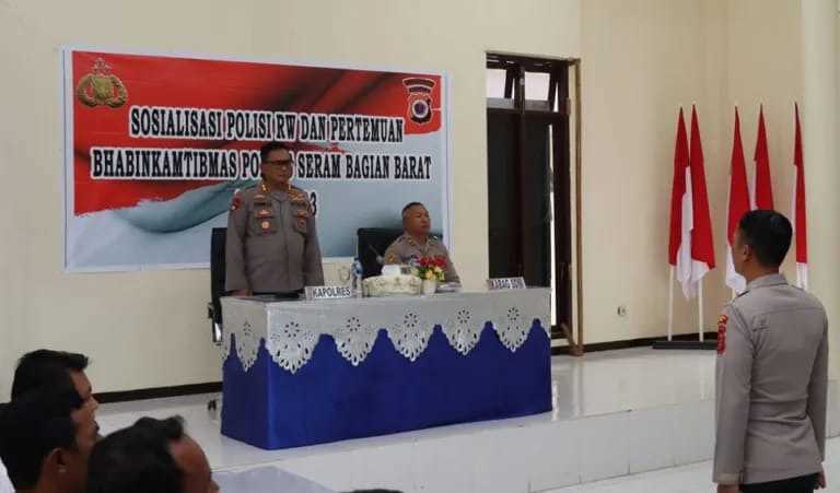 Polisi RW Sudah Hadir di Seram Bagian Barat