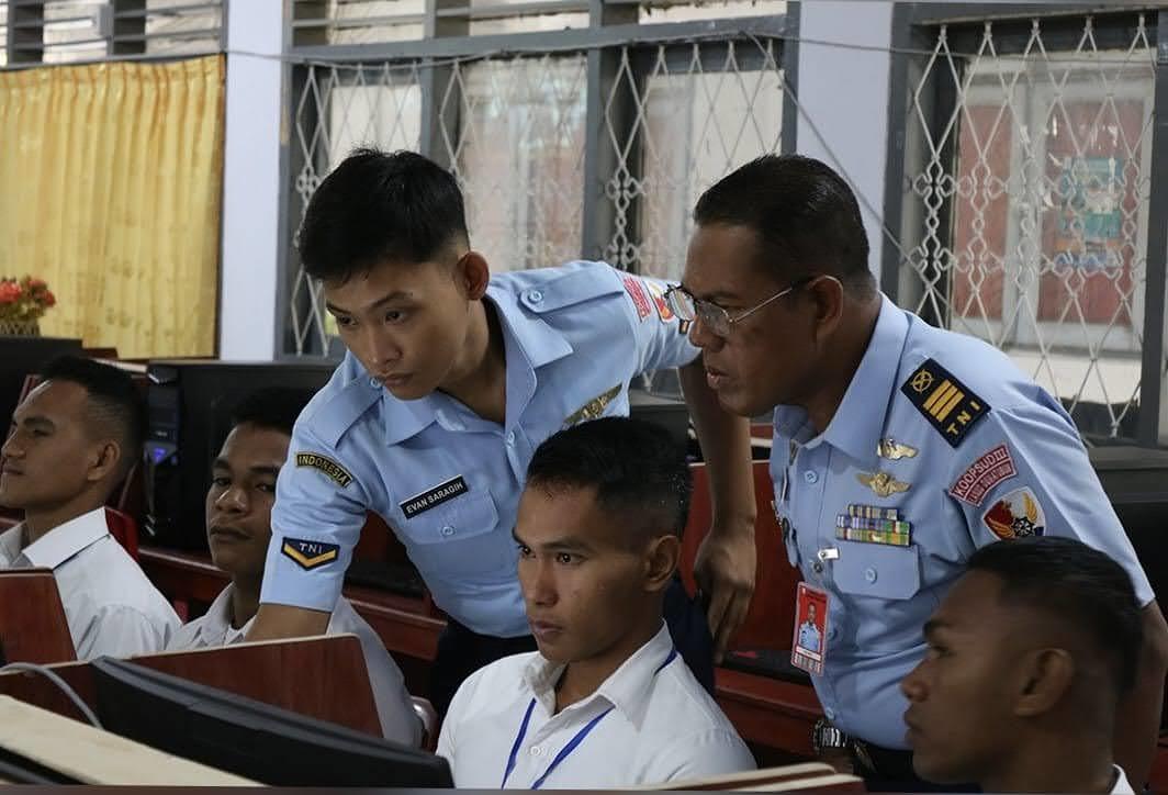 Calon Bintara TNI Angkatan Udara Gelombang 1 Tahun 2024. Test Phisikologi.