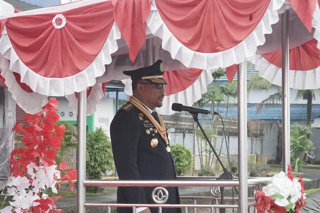 Pimpin Upacara Harhubnas, Gubernur MI Sampaikan Amanah Menhub Budi Karya Sumadi