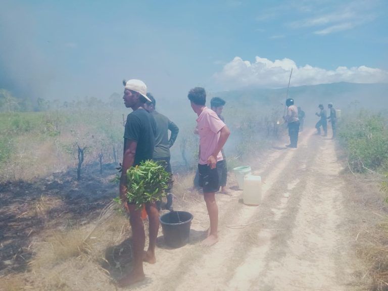 Karhutla Kembali Melanda SBB, Kapolres Minta Warga Jaga Lingkungan