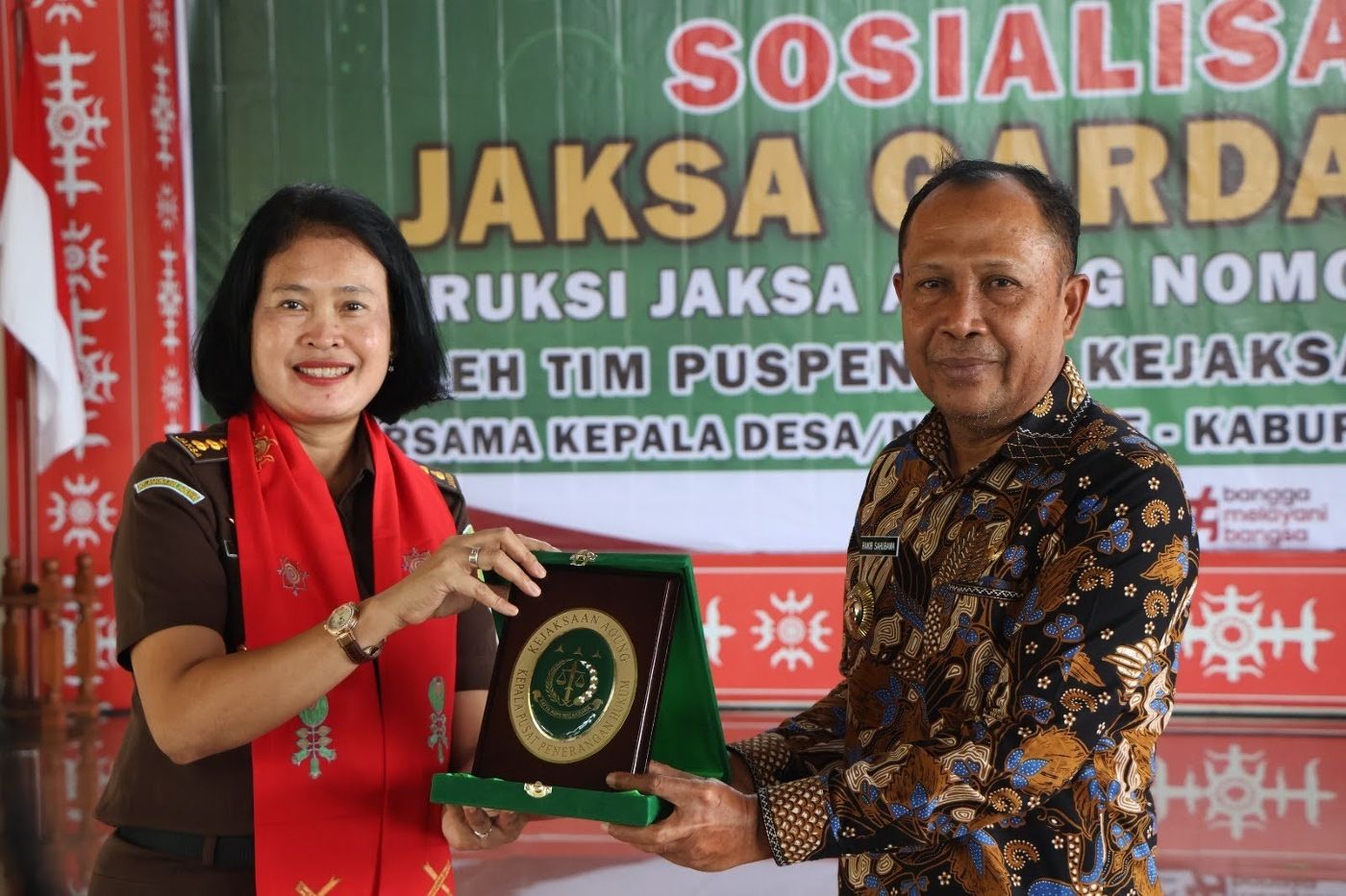 KEJAGUNG RI GANDENG PARA RAJA DI KABUPATEN MALUKU TENGAH LAKSANAKAN PROGRAM JAGA DESA