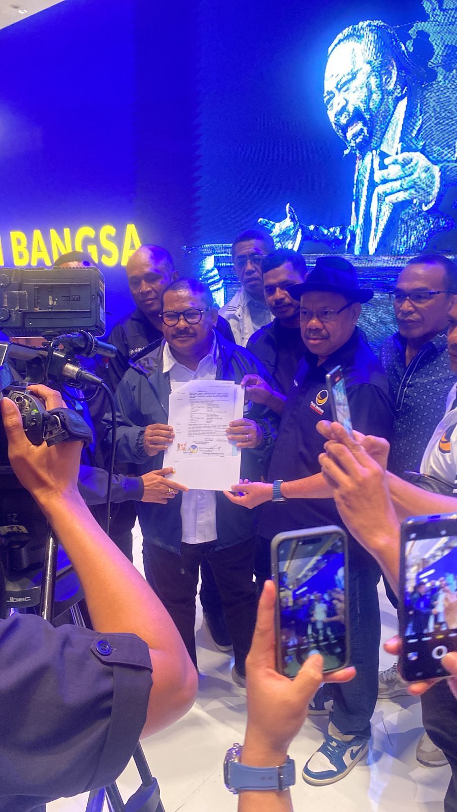 Partai Pemenang Pertama dan Kedua di Maluku Serta Hanura Mengusung JAR - AMK di Pilgub Maluku 2024-2029 .