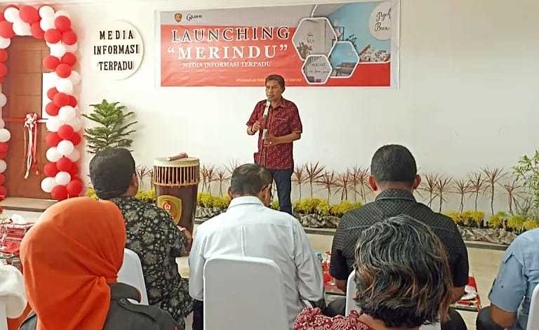 Sekretaris DPRD Maluku Luncurkan “MERINDU”, Media Informasi Terpadu DPRD