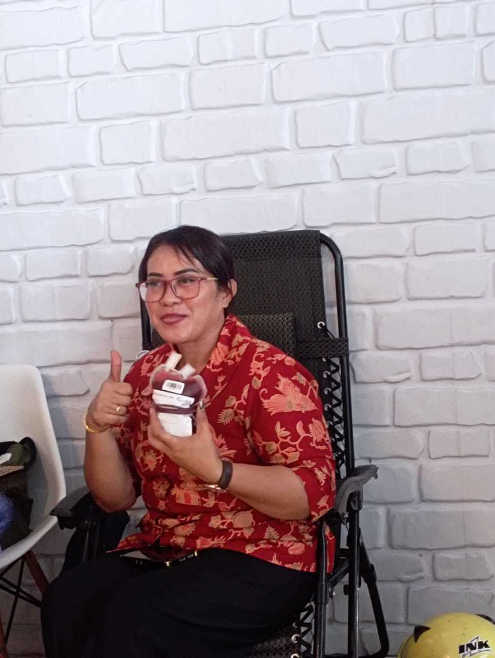 Dharma Wanita Persatuan Kota Ambon Bersama PMI Gelar Kegiatan Donor Darah