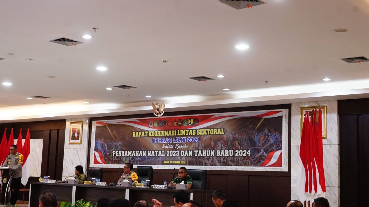 POLDA GELAR RAKOR LINTAS SEKTORAL OPERASI LILIN SALAWAKU 2023