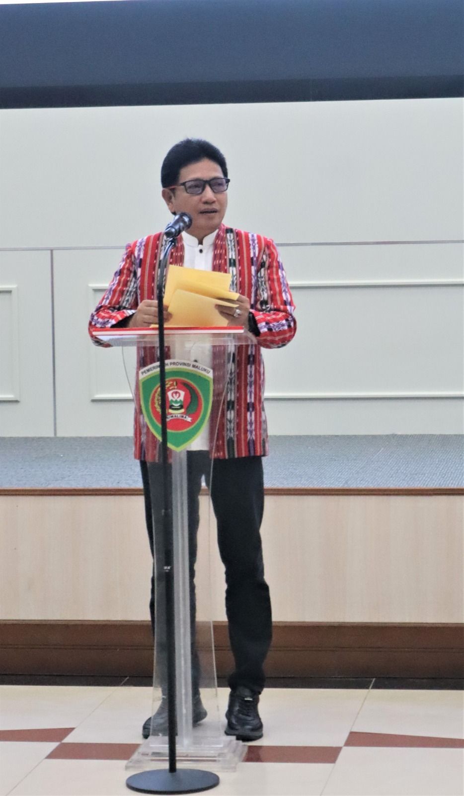 Sekda Jadi Pembina Upacara Menyambut Hari Lahir Pancasila