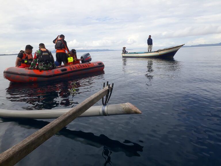 Seorang Nelayan Hilang Pencarian Terus Di Lakukan