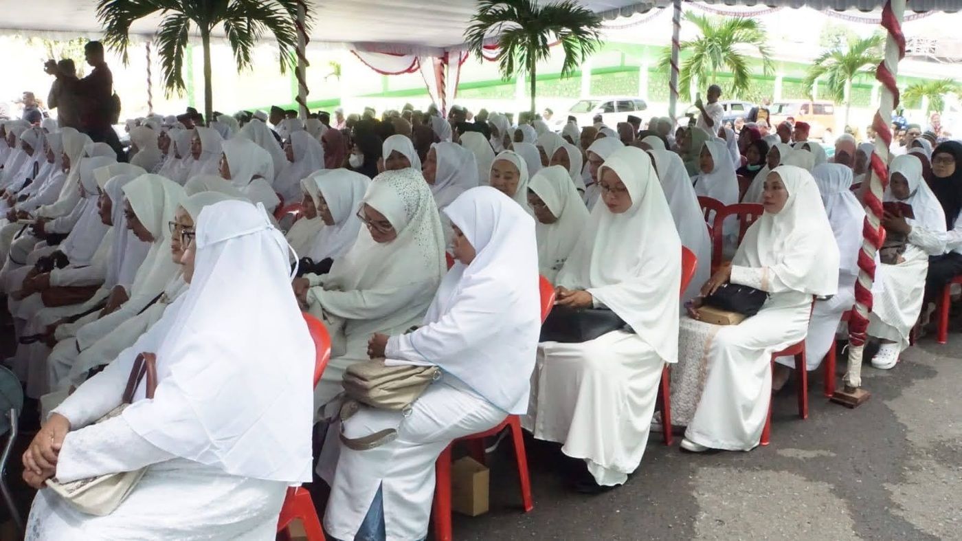 Pesan PJ Wakikota  Dalam Acara JCH Asal Kota Ambon Persiapkan Diri  Mengikuti Umroh.