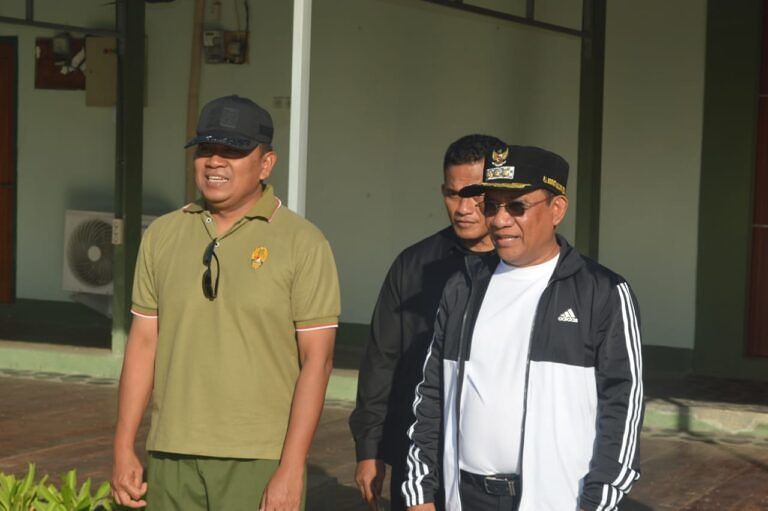 Dandim 1502/Masohi Bersama Forkopimda Kabupaten Maluku Tengah Resmikan Louncing Gerakan Safa Umat Safari Lingkungan Bersih.