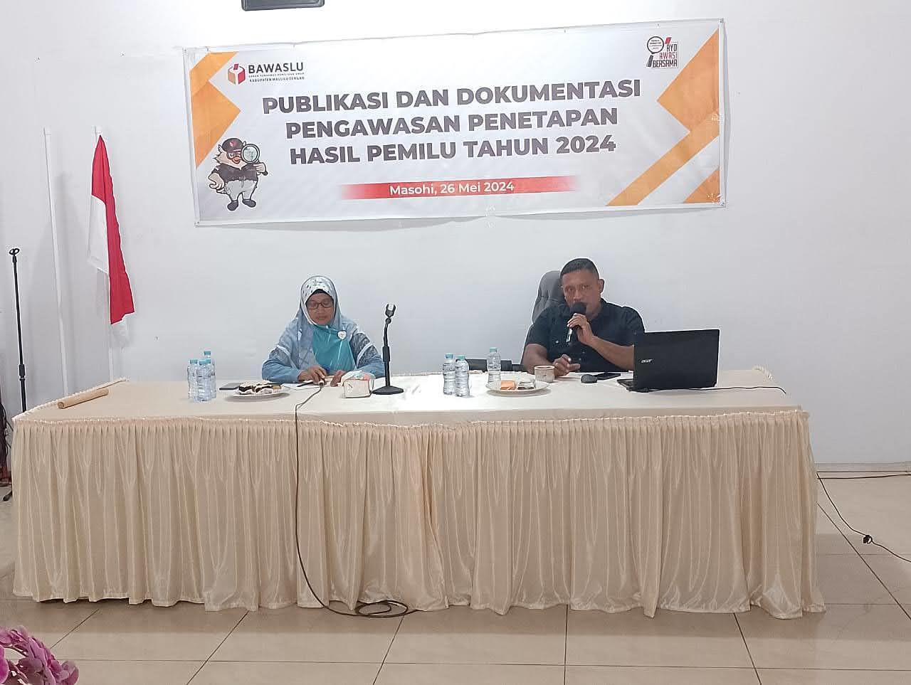 Bawaslu Malteng Gelar Rapat Publikasi dan Dokumentasi Pasca Pengawasan Pemilu 2024