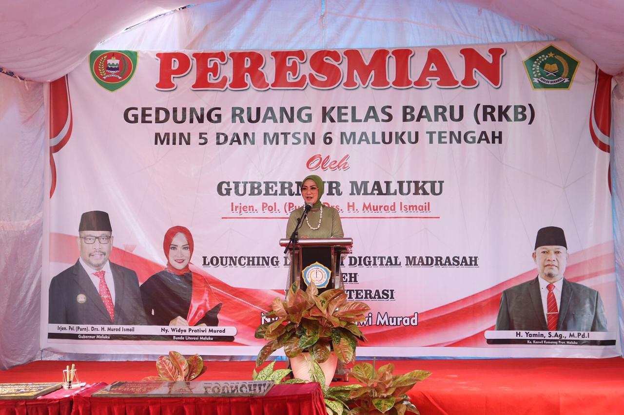 BUNDA LITERASI WIDYA MI LAUNCHING LITERASI DIGITAL MADRASAH KEMENAG MALUKU