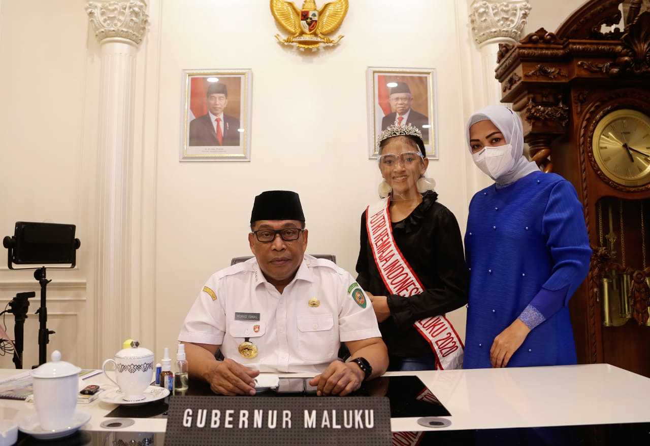 Gubernur Apresiasi Nisrina di Ajang Putri Remaja Indonesia 2020