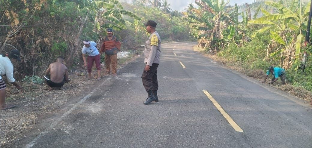 Upaya Berantas Pungli, Polres Trus Sosialisasi Tim Saber Pungli ke-Warga KKT