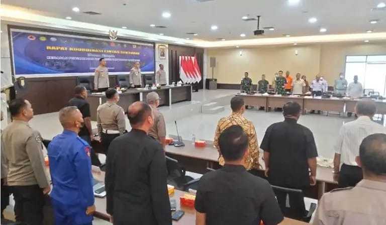 Jelang Nataru, Polda Maluku Gelar Rakor Pengamanan Lintas Sektoral