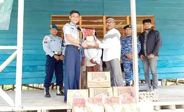 Kembali Berbagi Kasih di Ponpes Hidayatullah Dobo, Ini Harapan Danpos AU Aru