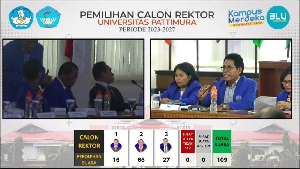 Prof Fredy Leiwakabessy Terpilih Menjadi Rektor Unpatti Periode 2023–2027, IKAPATTI Sambut Baik