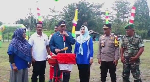 Pj. Bupati SBB Buka Kegiatan Gerakan Pangan Murah, Ini Pesan-nya