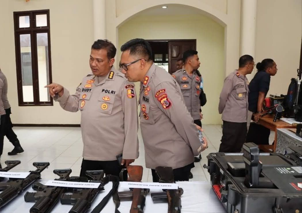 Tim Mabes Polri Periksa Seluruh Peralatan Polres SBB