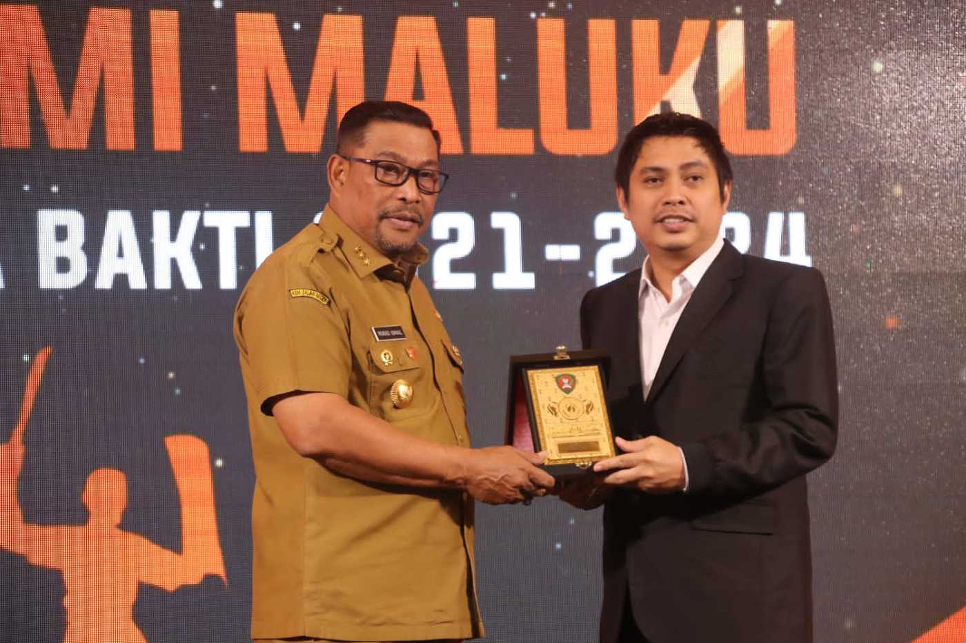 Tiga Pesan Gubernur Saat Pelantikan Pengurus HIPMI Maluku