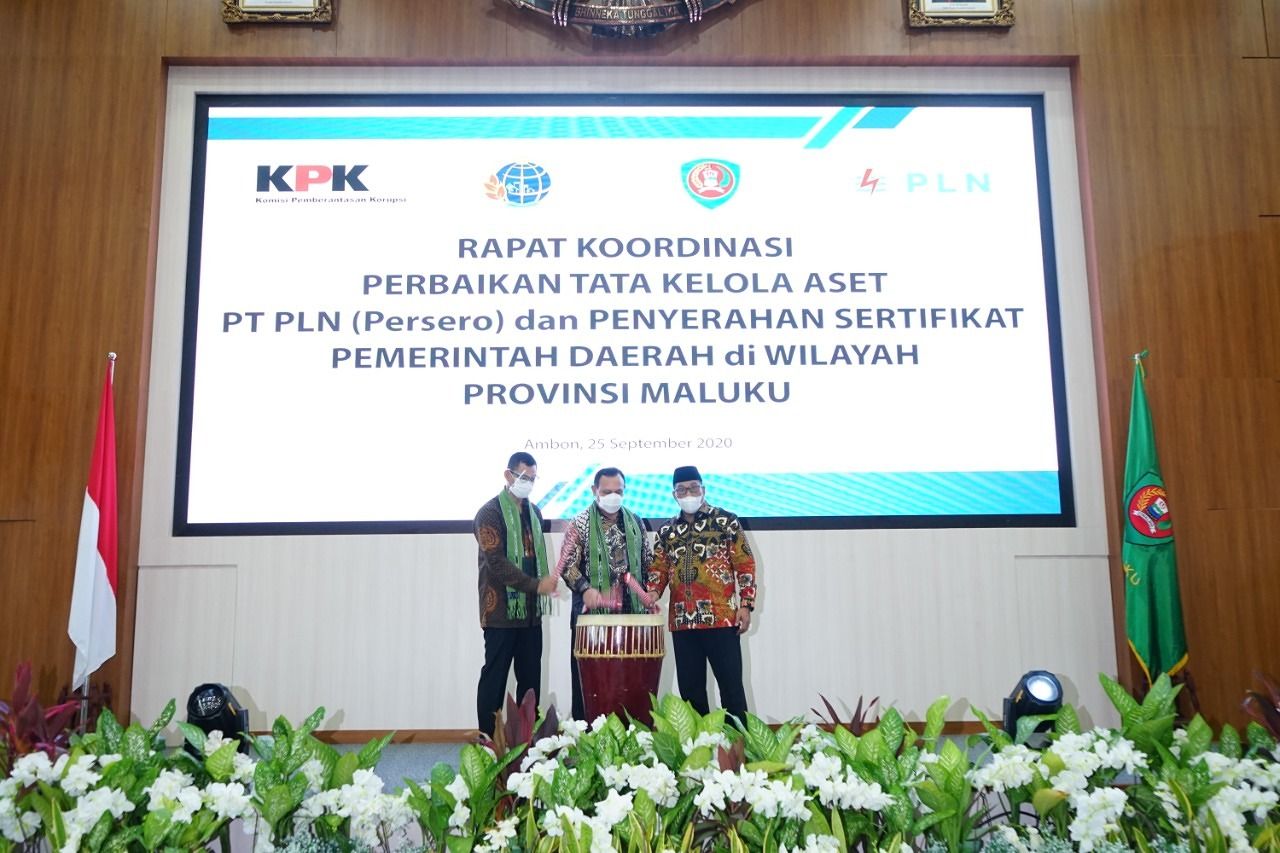 Sinergi PLN-KPK Berlanjut, Lebih dari Rp 1 Triliun Aset Negara Berhasil Diamankan Kini, Giliran Pengamanan Aset di Wilayah Maluku