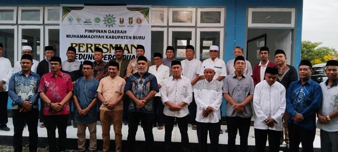 PJ Bupati Kabupaten Buru Resmikan Gedung Perguruan Muhamadiyah