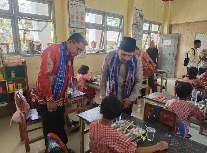 Porsi Antar Kelas Program  MBG Di SD Negeri 61 Ambon 