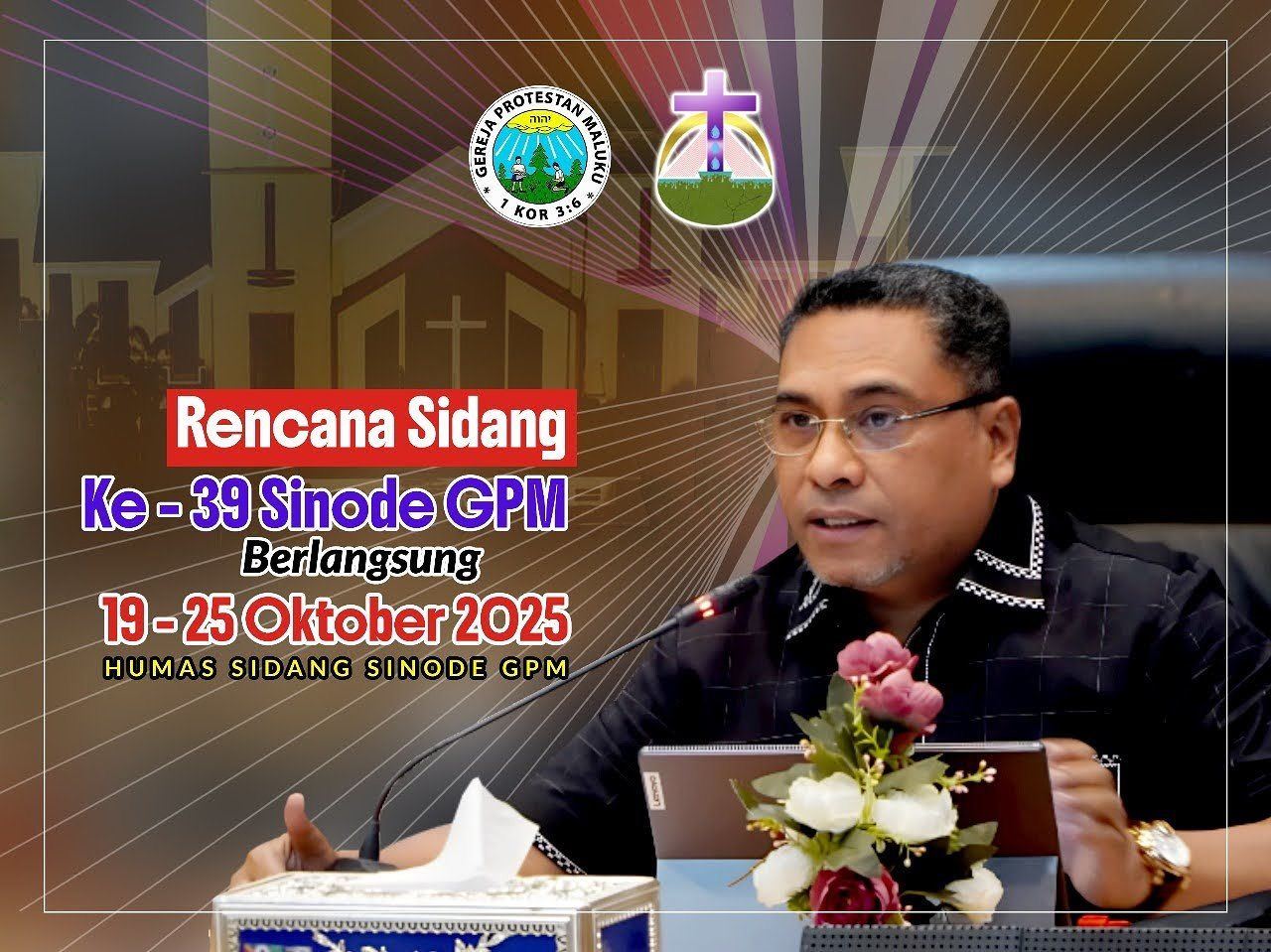 Jadwal Lengkap Sidang ke-39 Sinode GPM 2025