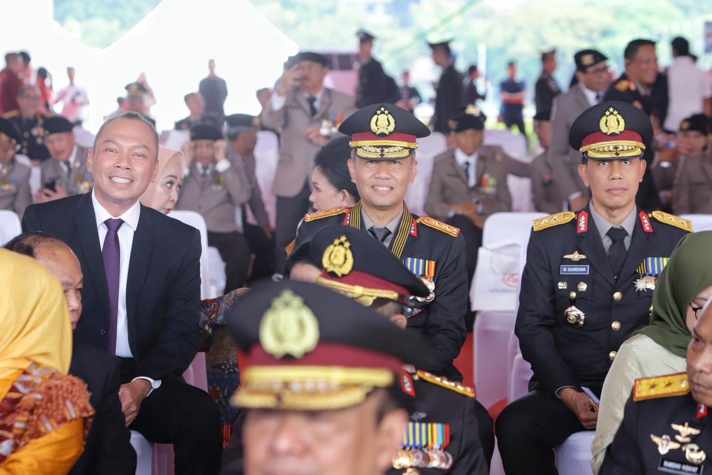 *Hadiri Puncak HUT Bhayangkara ke-78 di Monas, Rivan A. Purwantono Apresiasi Transformasi dan Inovasi Polri