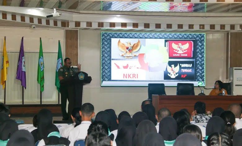 Beri Pembekalan Maba UNPATTI, Kasdam : Mahasiswa Menjadi Contoh dalam Ucapan dan Tindakan di Masyarakat