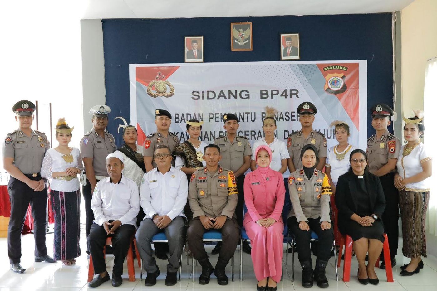 Wakapolres Keptan berikan Nasehat bagi 6 Personel yang akan Menikah di Sidang BP4R 