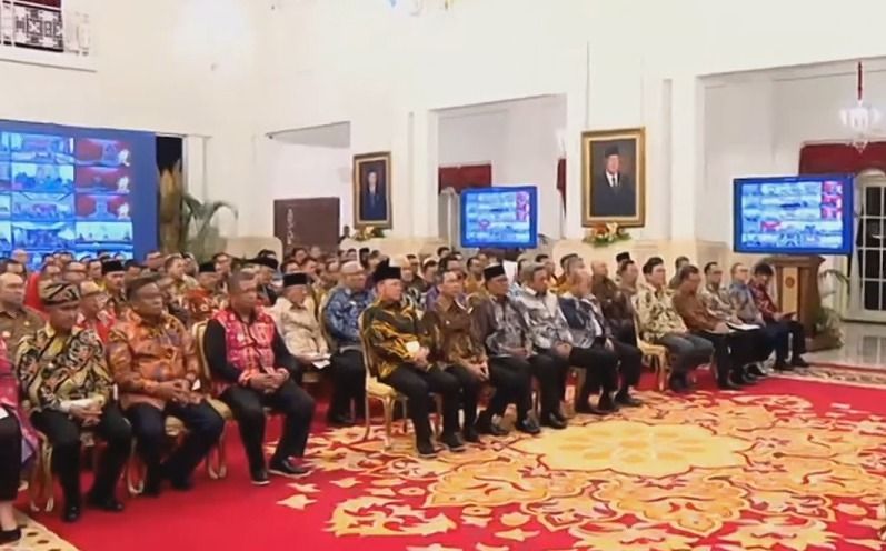 GUBERNUR MALUKU IKUTI RAKORNAS PENGENDALIAN INFLASI TAHUN 2023 DI ISTANA NEGARA