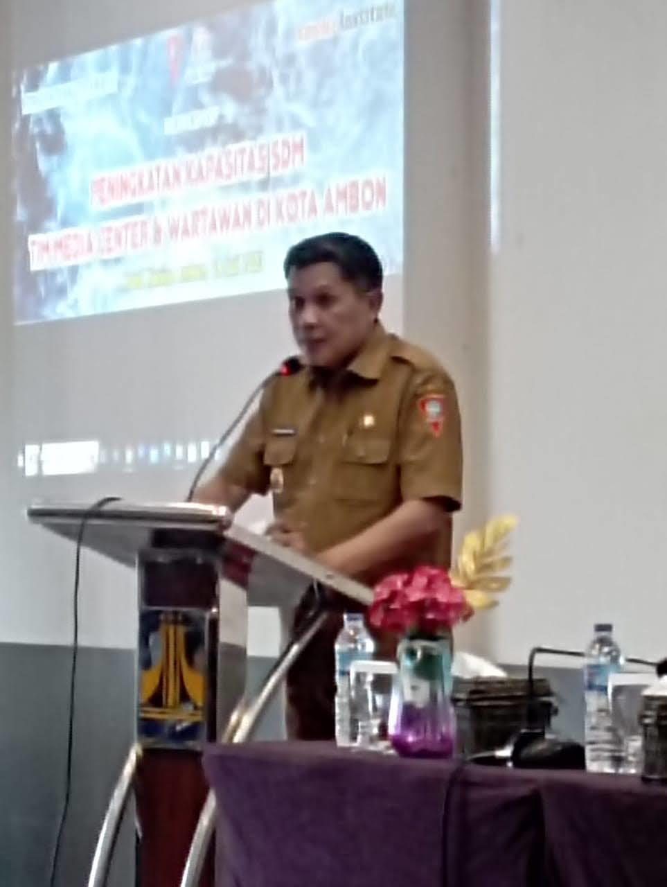 Pemkot Ambon Bakalan Fasilitas Wartawan UKW  Tahun Depan