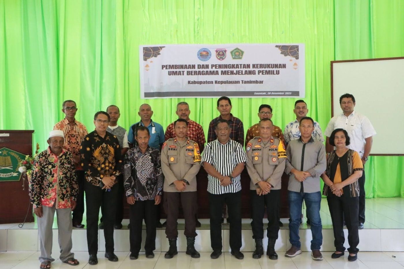 Wakapolres KepTan hadiri giat FKUB Sebagai Narasumber 