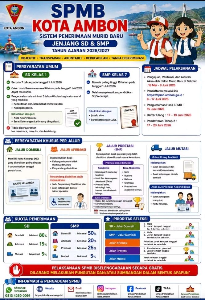 Penerimaan Siswa Baru Sesuai Aturan