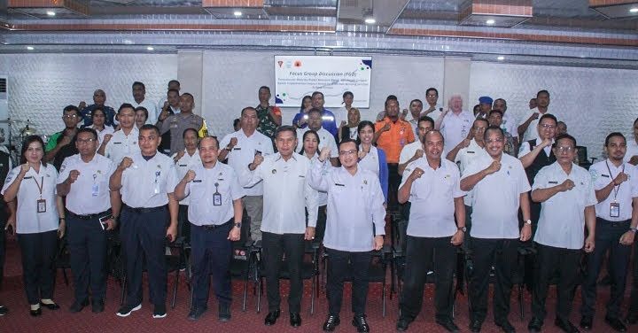 Kota Ambon Dijadikan Pilot Project Pelaksanaan FGD Penyusunan Matrix Risiko Bencana Banjir dan Tanah Longsor 