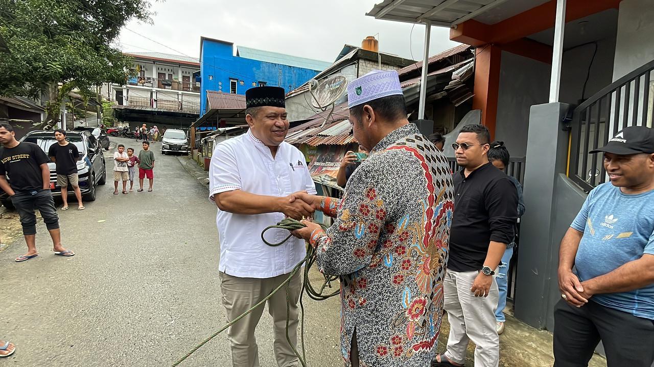 Sekkot Ririmasse Serahkan Bantuan Hewan Kurban Jelang Idul Adha