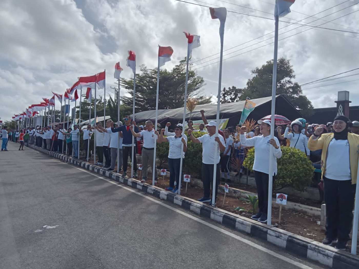 Pencanangan 10 Juta Bendera Merah Putih di Tanimbar Diluncurkan