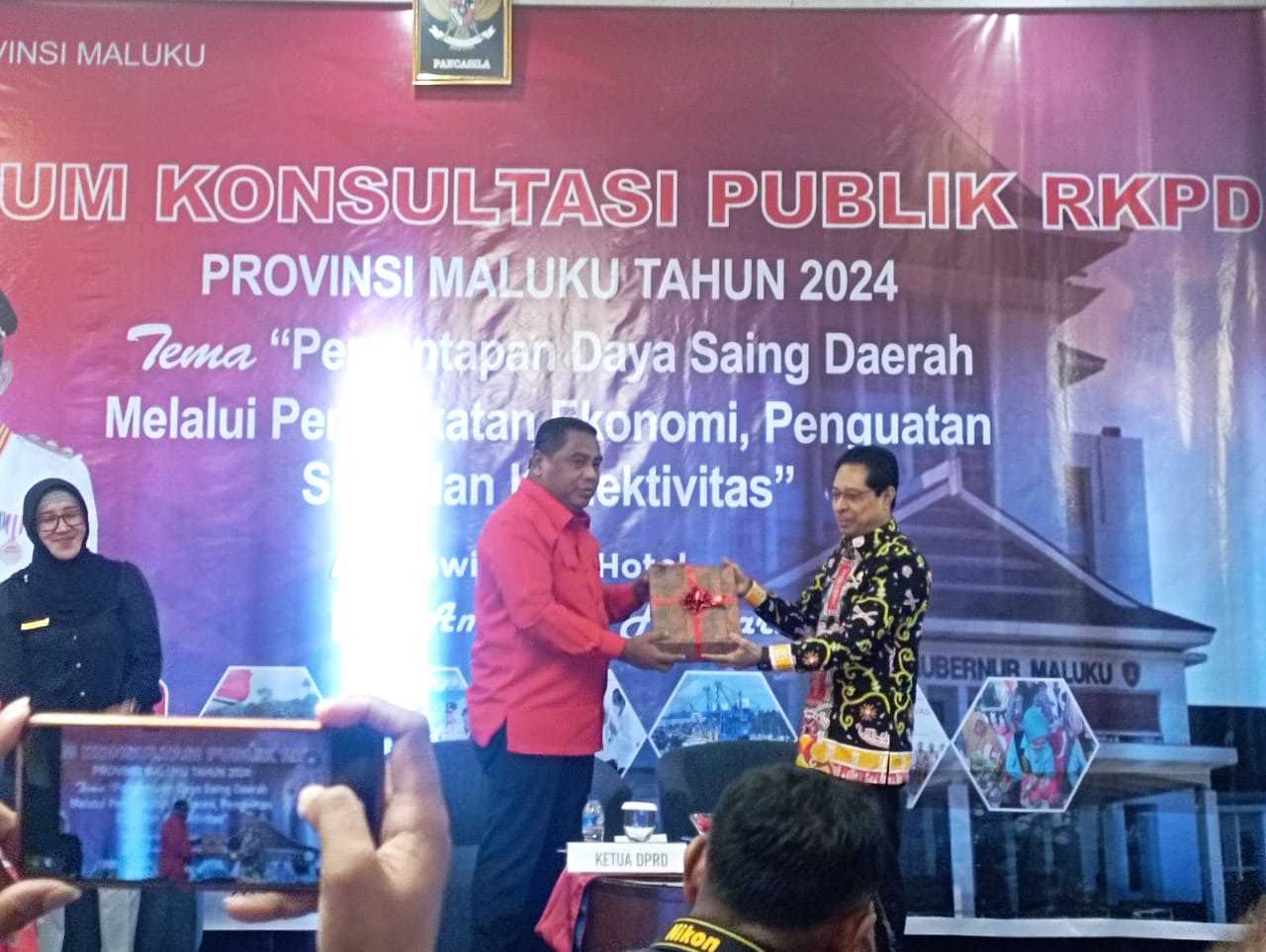 Forum Konsultasi Publik RKPD Provinsi Maluku Tahun 2023