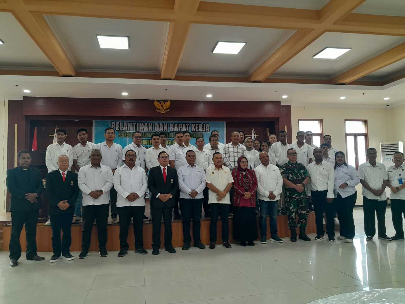 Ketum PB Perkemi Akui Kedepan Kempo  Olah Raga Bela Diri Prioritas Di Maluku Atas Kepemimpina. Anos Yermias.