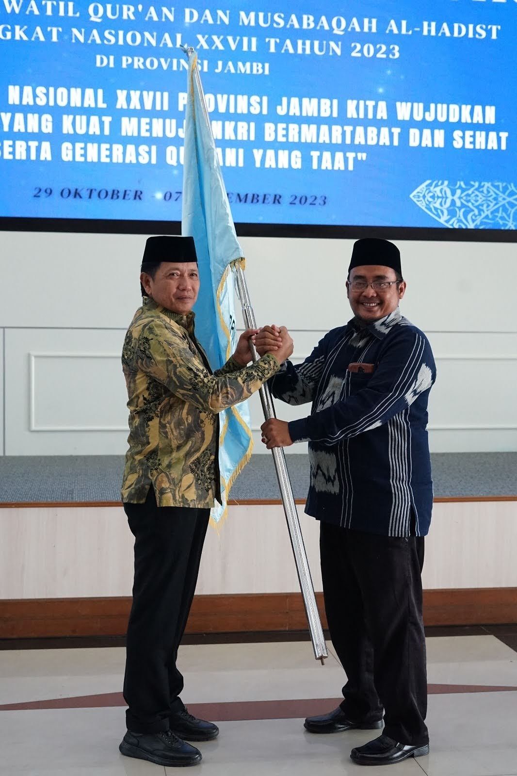 SEKDA LEPAS 40 KAFILAH PROVINSI MALUKU IKUTI STQH NASIONAL XXVII DI JAMBI