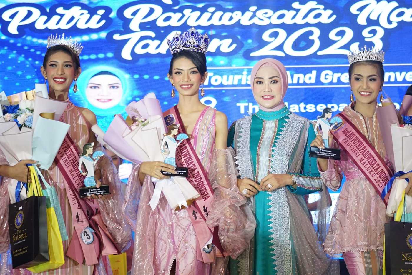 KANIDYA CHRISTANDIRA TUHUMURY TERPILIH JADI PUTRI PARIWISATA MALUKU 2023