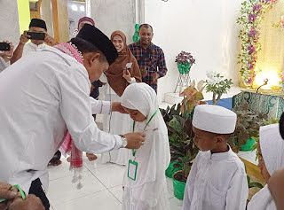 Pesan Pj. Wali Kota Ambon Saat Hadiri Kegiatan Wardam Festival Maulid Nabi, di Jemaah islam mesjid Al-Hamid Waiheru