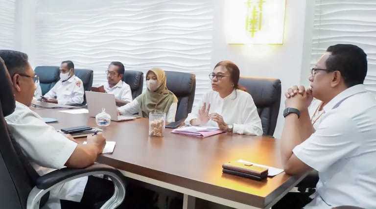 Pemkot Ambon Gelar Rapat Evaluasi Penyelenggaraan Statistik Sektoral Bersama BPS