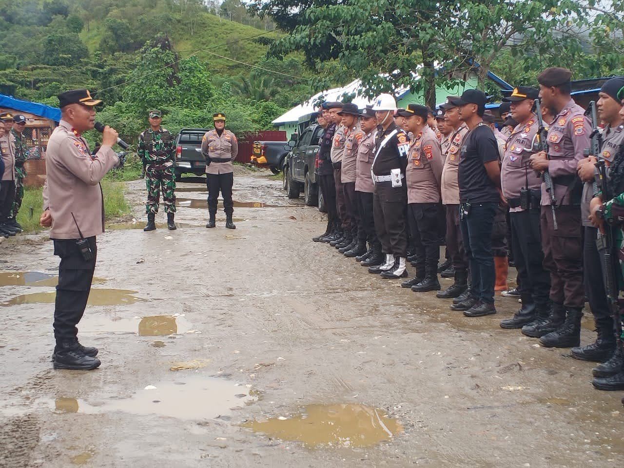 Operasi Penerbangan Tambang Emas Peti Salawaku 2024.