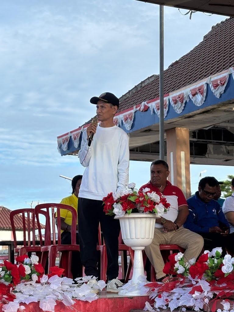 Wakil Bupati Kepulauan Aru Mencanangkan Pembukaan 17 Agustus 2025