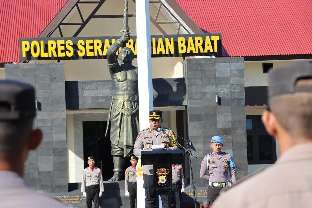 Gelar Upacara Hari Kesnas, Kapolres Ajak Personil Tingkatkan Kualitas Pengabdian