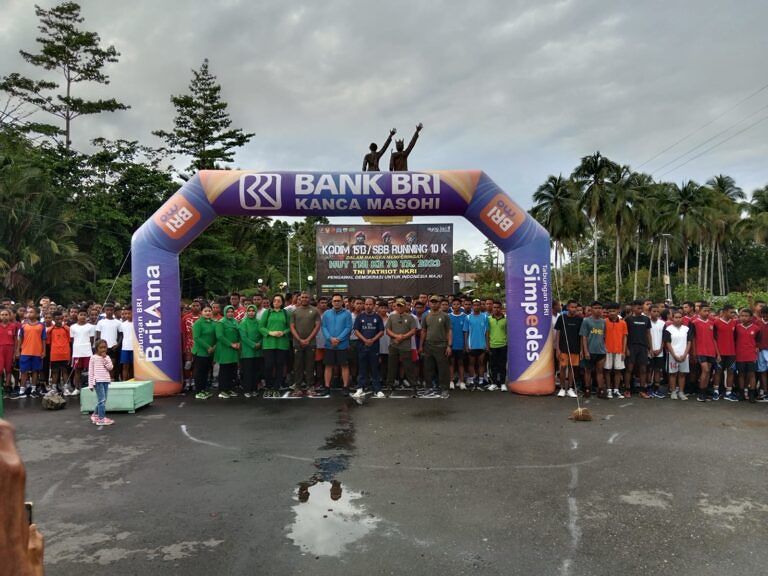 Gelar Running 10 K, untuk siswa SMA dan SMP cari bibit atlit SBB